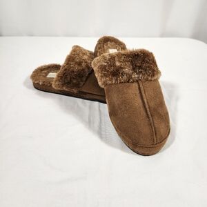 Kooba Faux Fur Slippers Slides